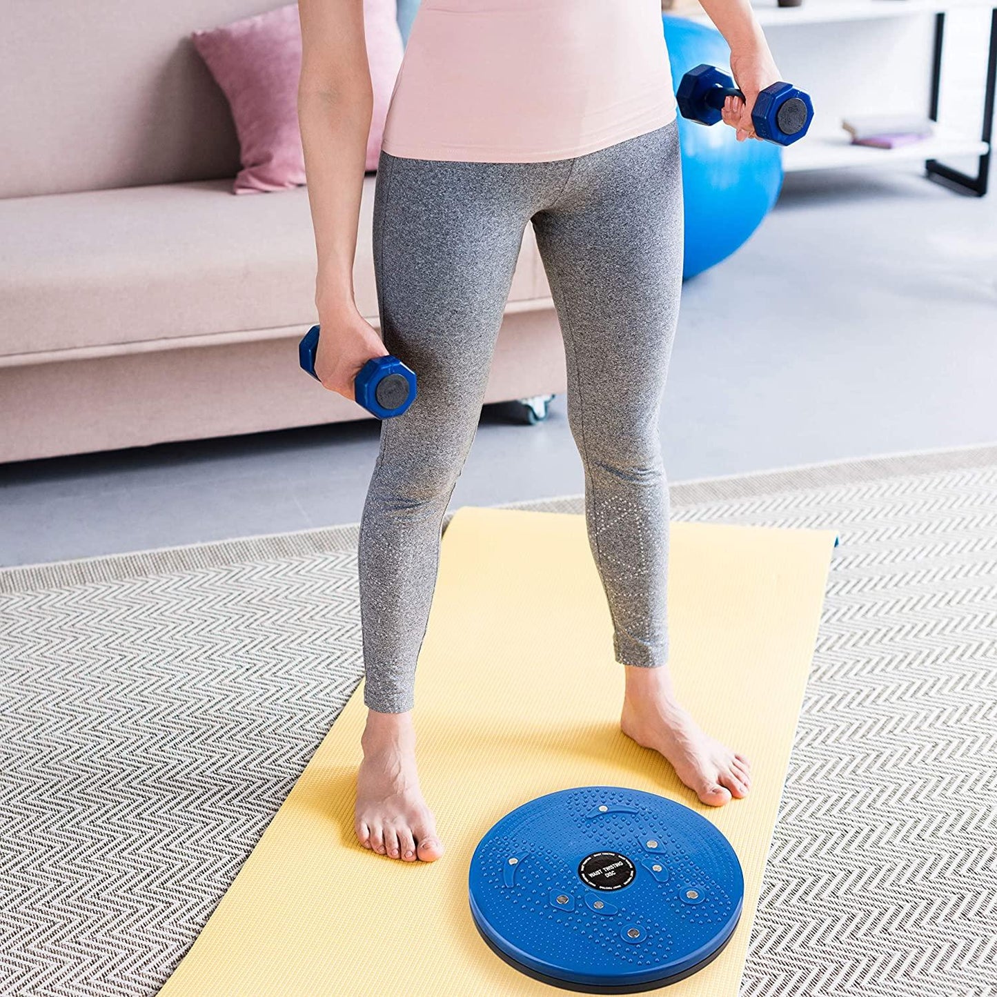 Tummy Twister And Abdominal ABS Exerciser Multicolour