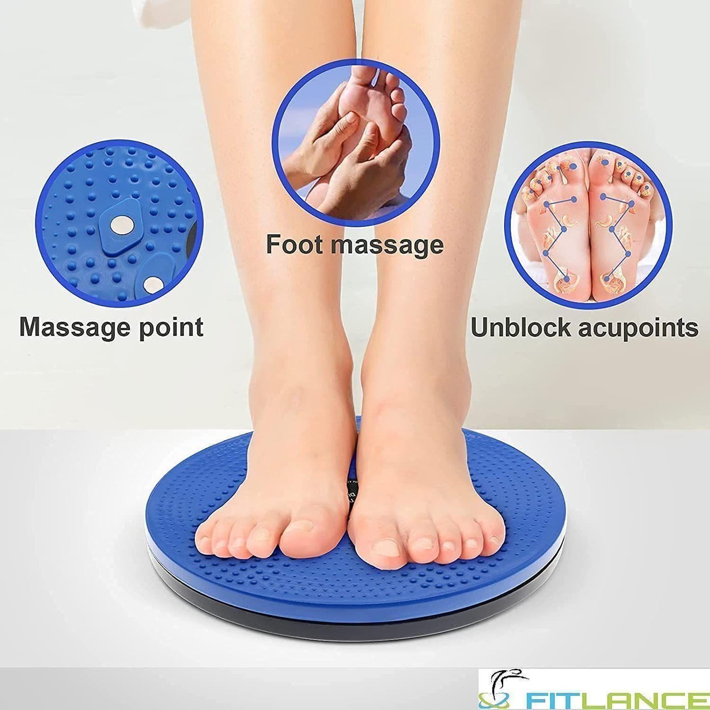 Tummy Twister And Abdominal ABS Exerciser Multicolour