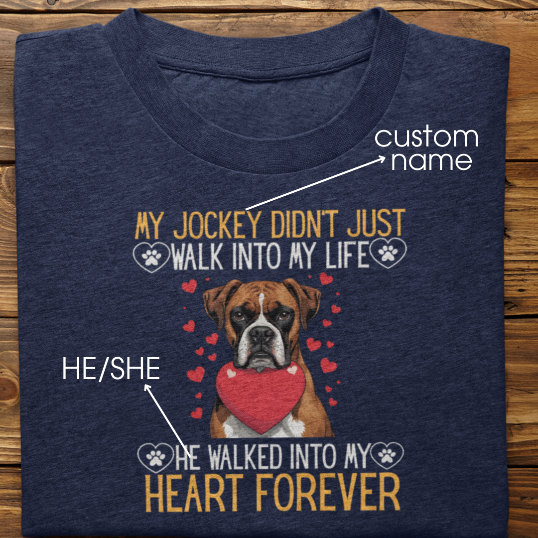 Boxer : Into My Heart Forever Tshirt Unisex
