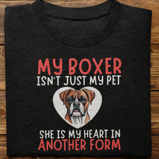 Boxer :  My Boxer Isn't Just Tshirt Unisex(she)