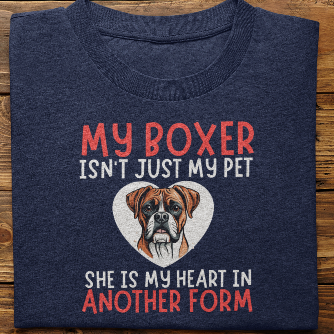 Boxer :  My Boxer Isn't Just Tshirt Unisex(she)