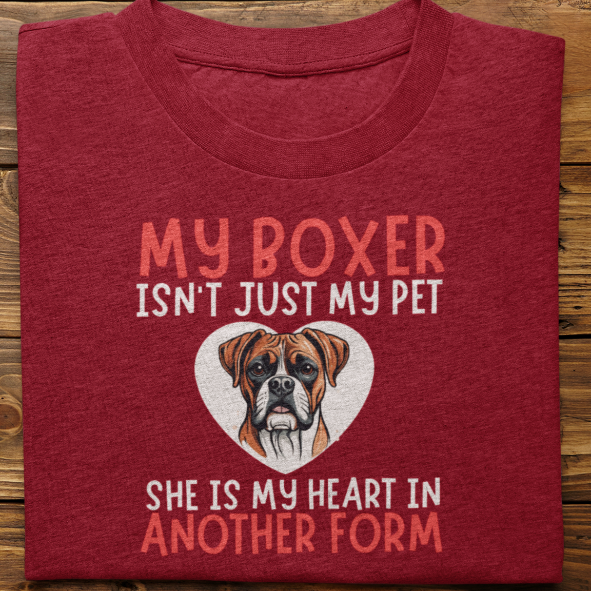 Boxer :  My Boxer Isn't Just Tshirt Unisex(she)