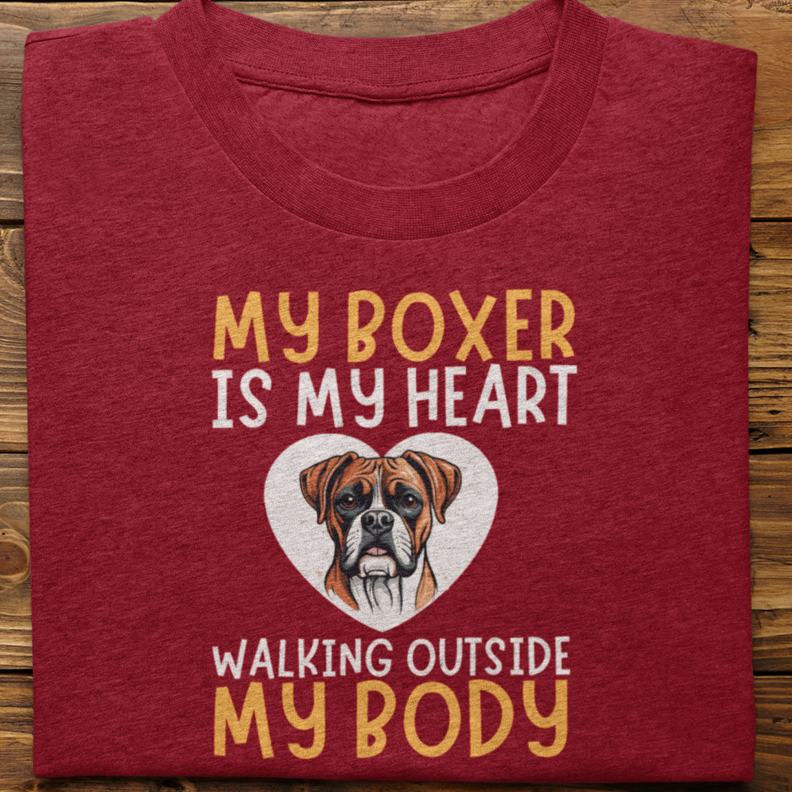 Boxer : My Boxer is My Heart unisex