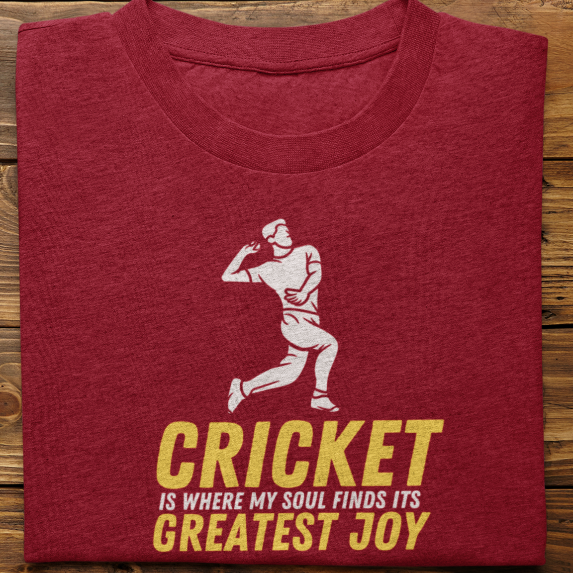 Cricket : Cricket Is Where My Soul Tshirt Unisex