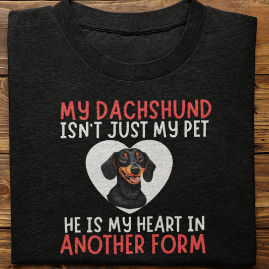 Dachshund : My Dachshund Isn't Just Tshirt Unisex(he)