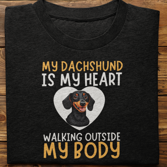 Dachshund : My Dachshund is My Heart unisex