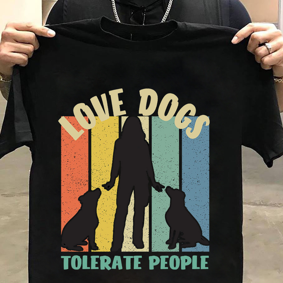 Dog t top shirts for people