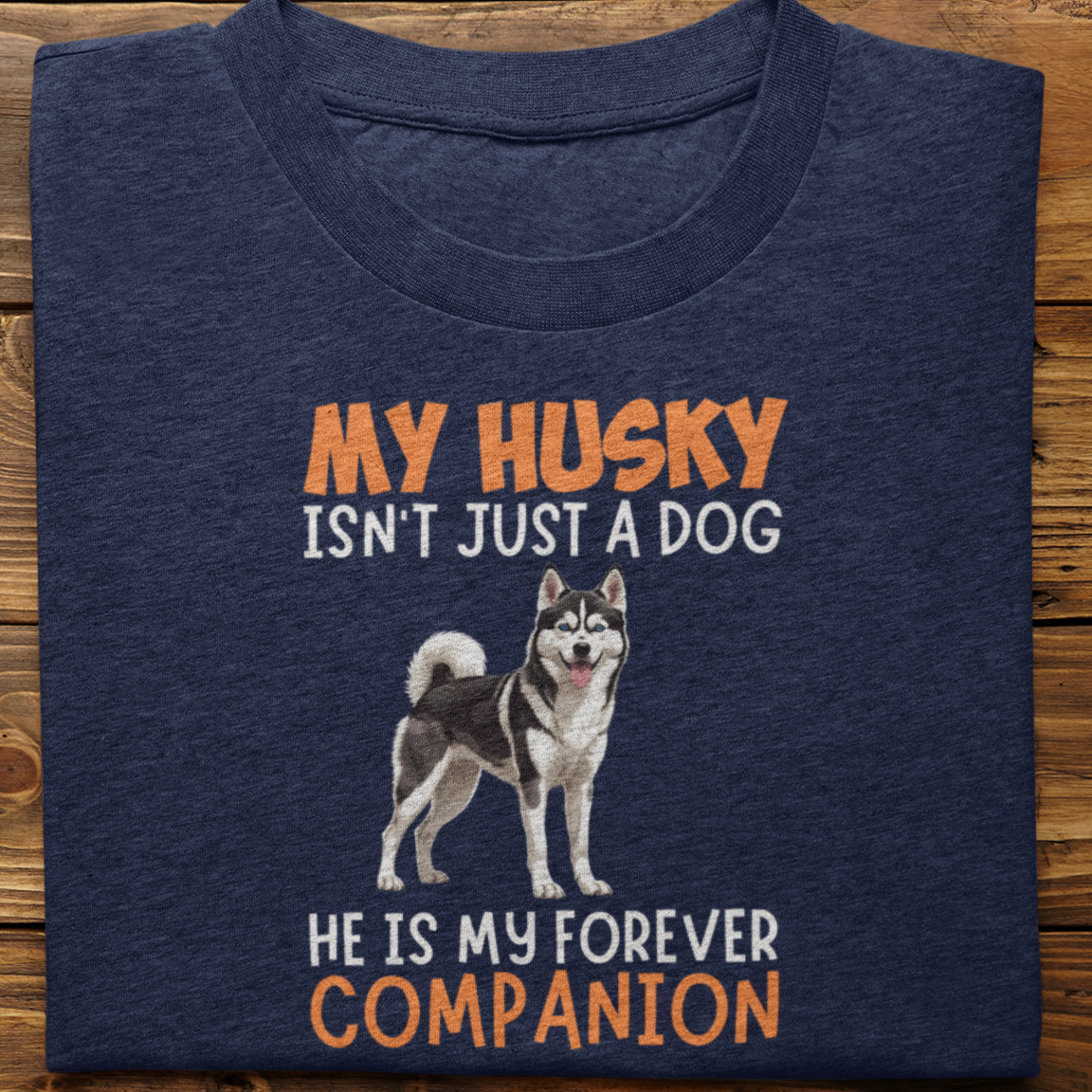Husky : My Husky Isn't Just Tshirt Unisex(Black)