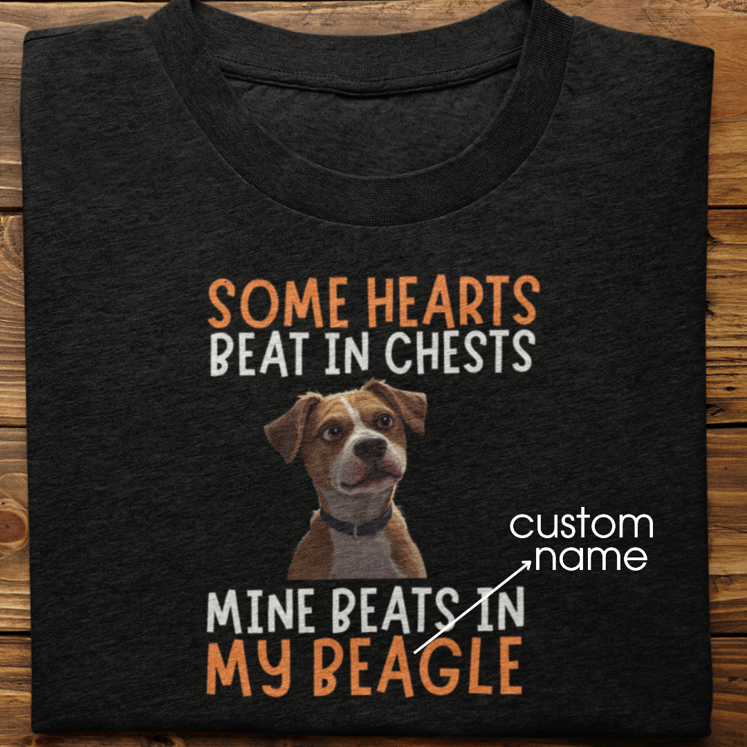 Indies : Some Hearts Beat In Chests Tshirt Unisex