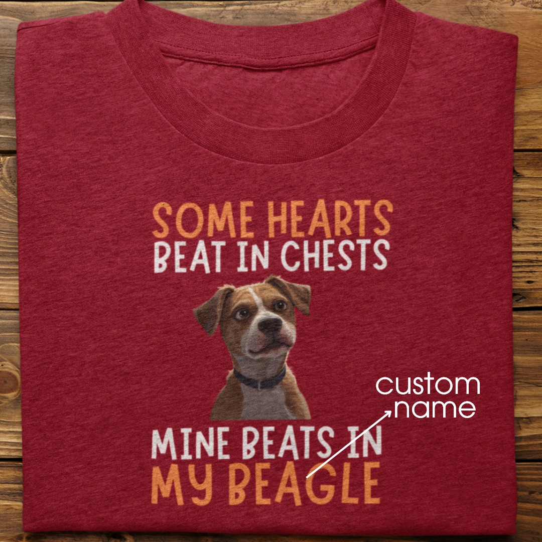 Indies : Some Hearts Beat In Chests Tshirt Unisex