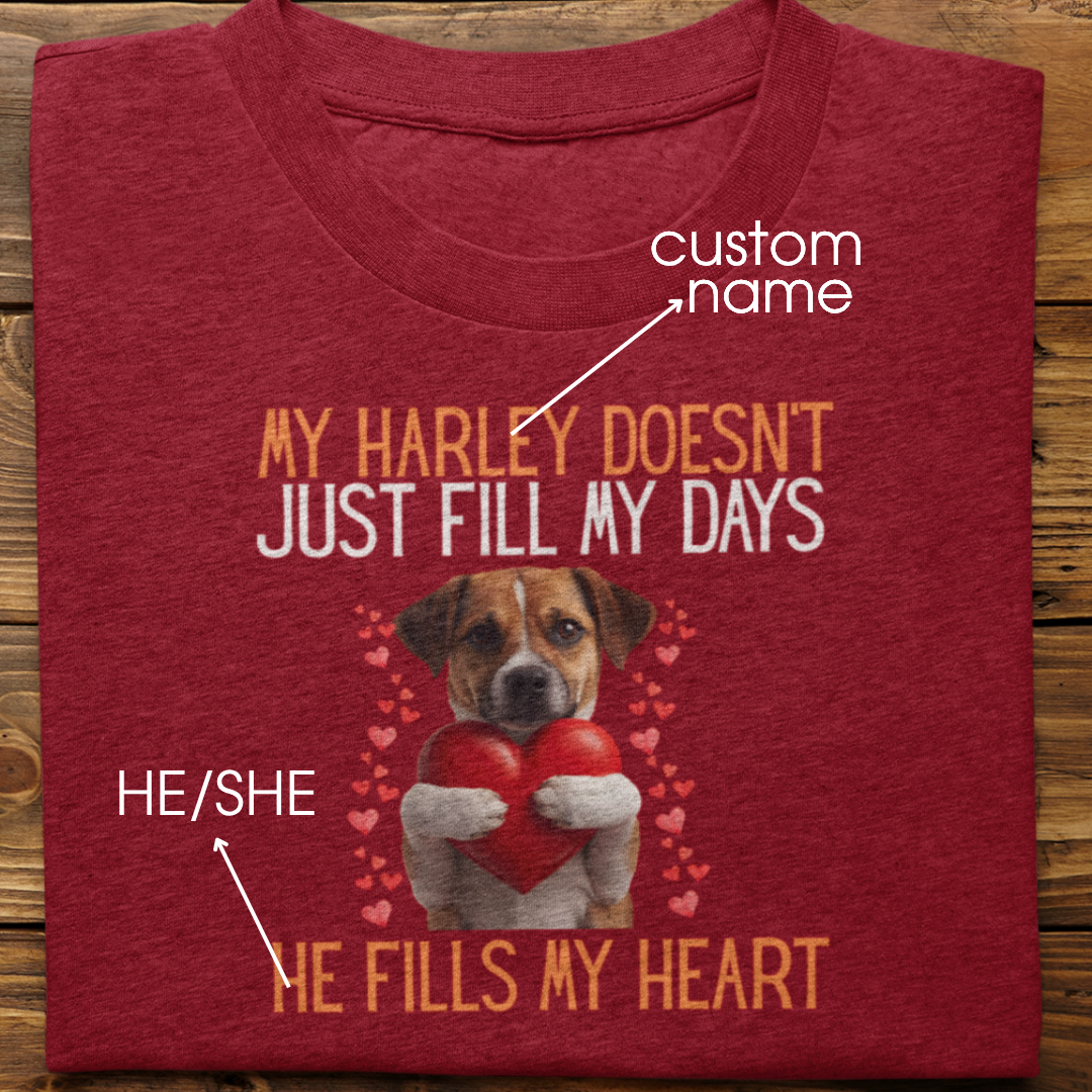 Indies : He Fills My Heart Tshirt Unisex