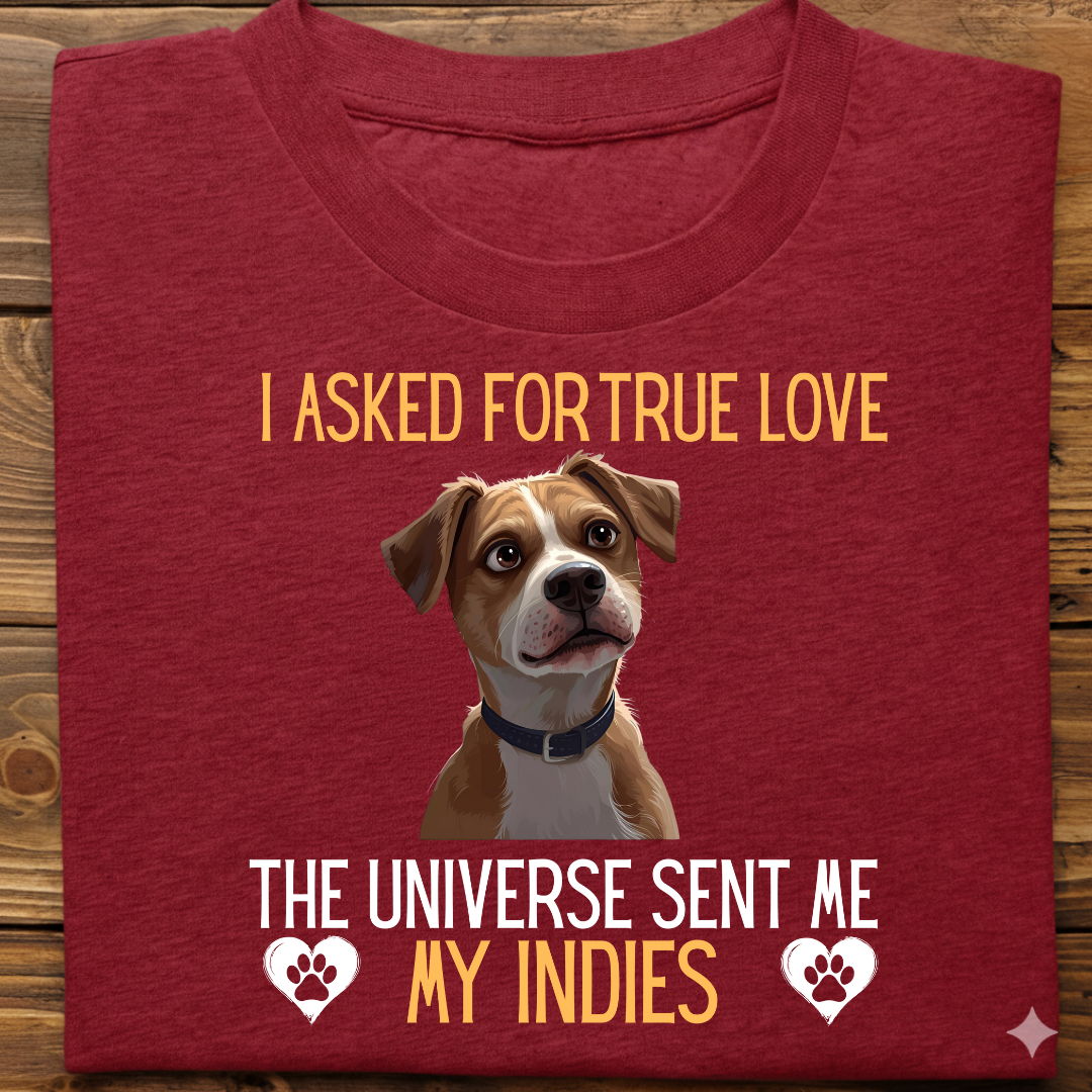 Indies : Universe True Love Tshirt Unisex