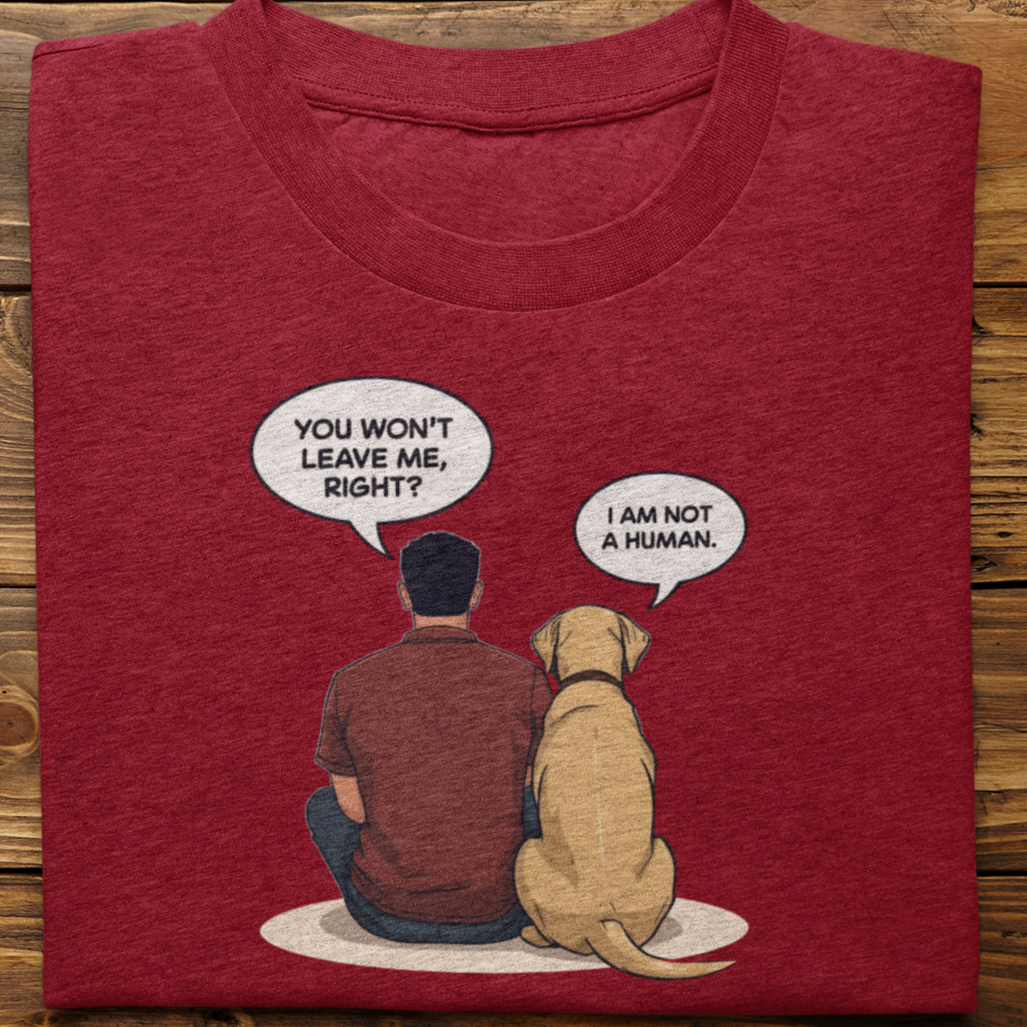 Labrador : I Am Not A Human (Yellow-Male)