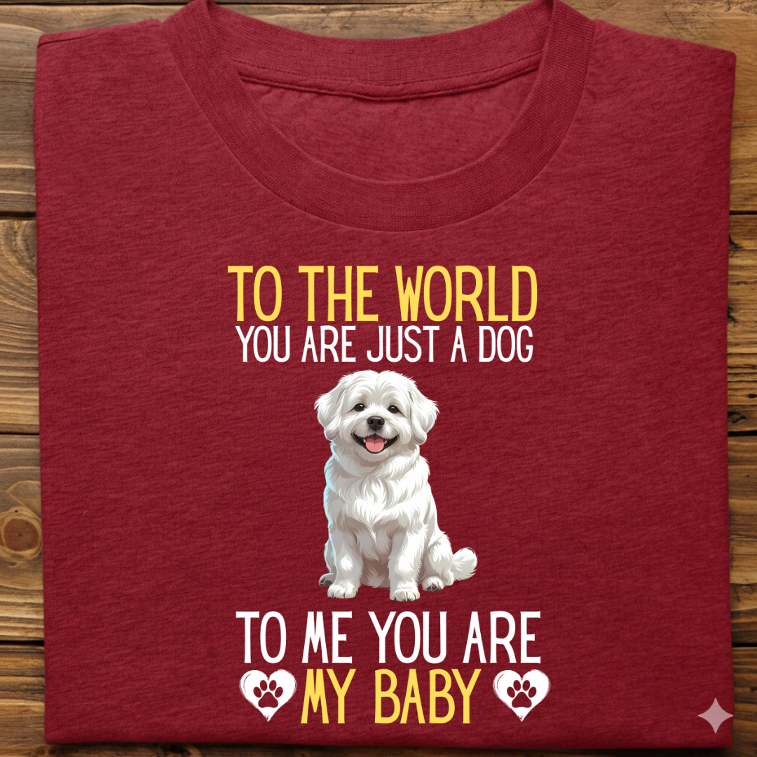 Lhasa Apso : To World Baby Tshirt Unisex