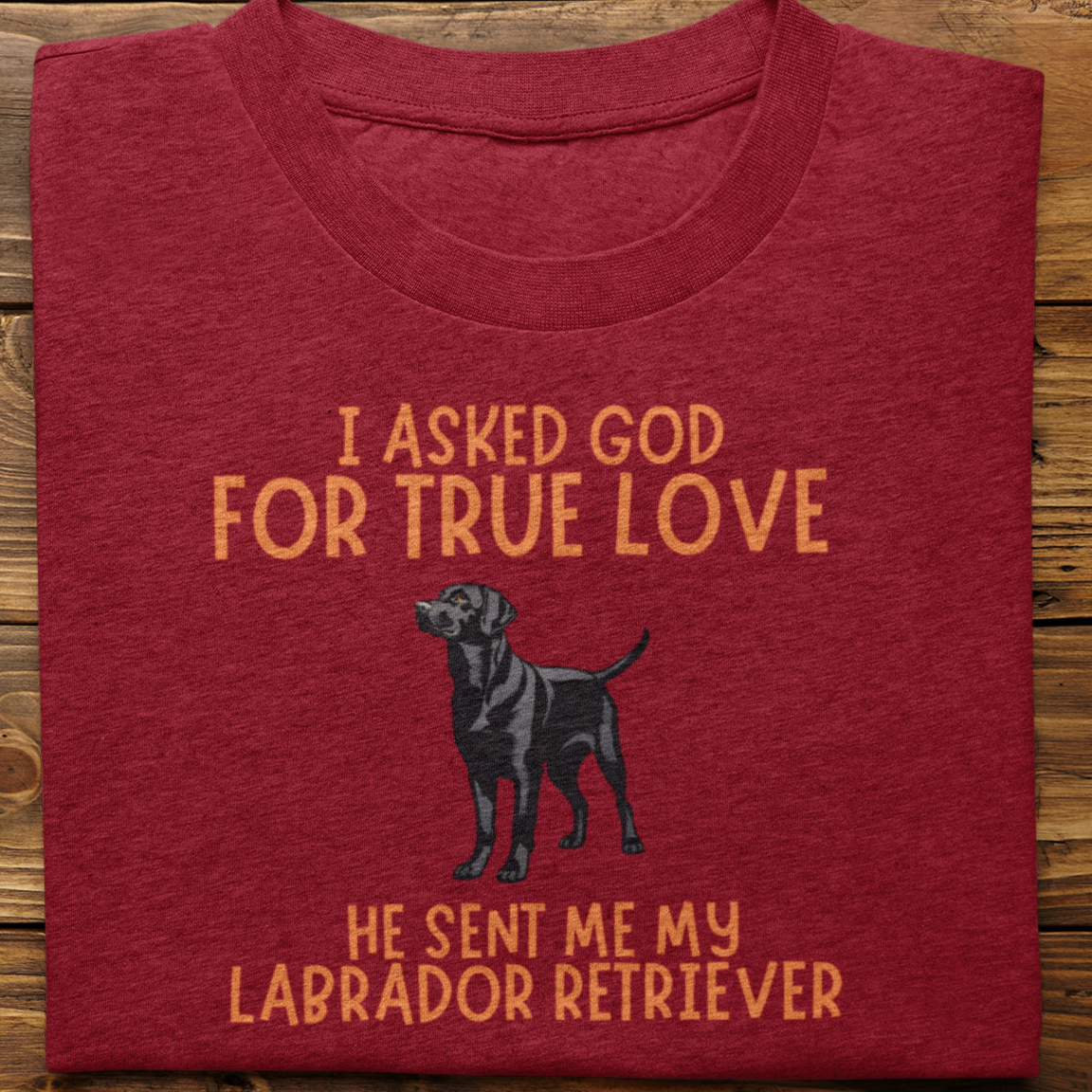 Labrador : I Asked God For Tshirt Unisex