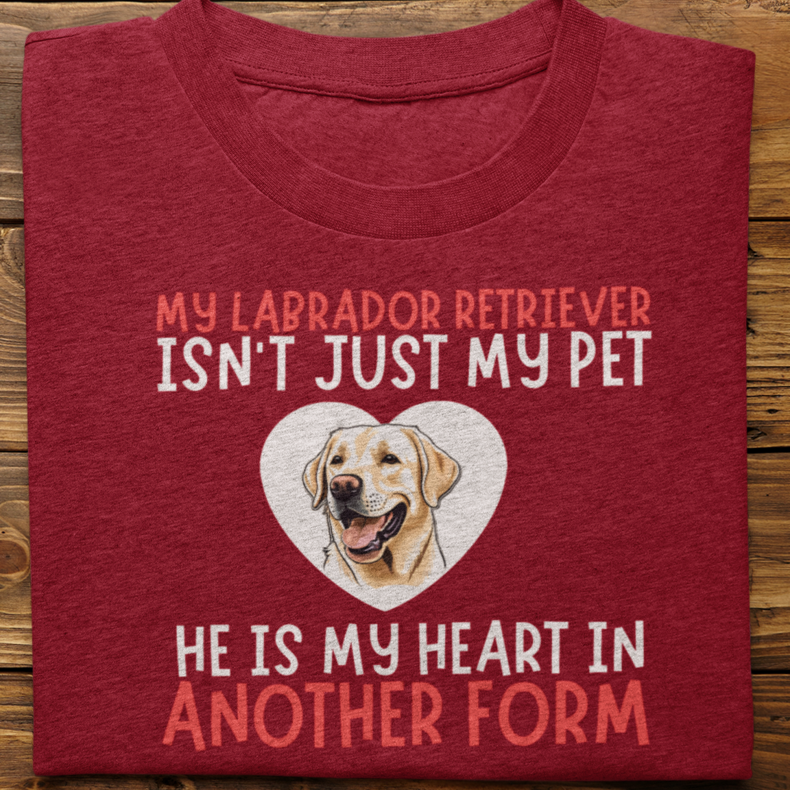 Labrador : My labrador Isn't Just Tshirt Unisex(White-He)