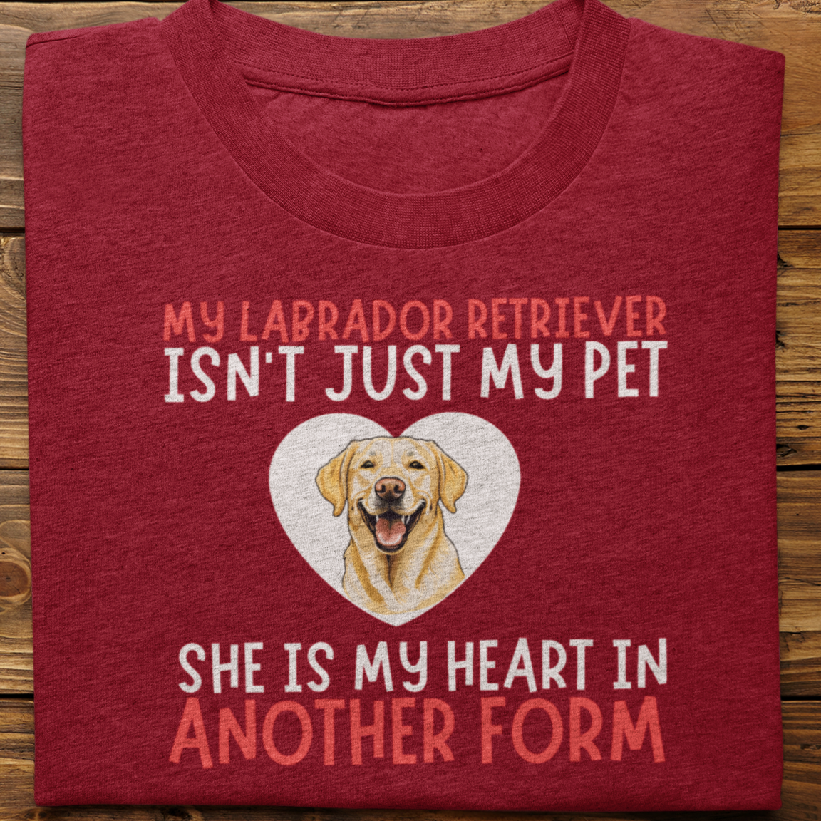 Labrador : My labrador Isn't Just Tshirt Unisex(Yellow-She)