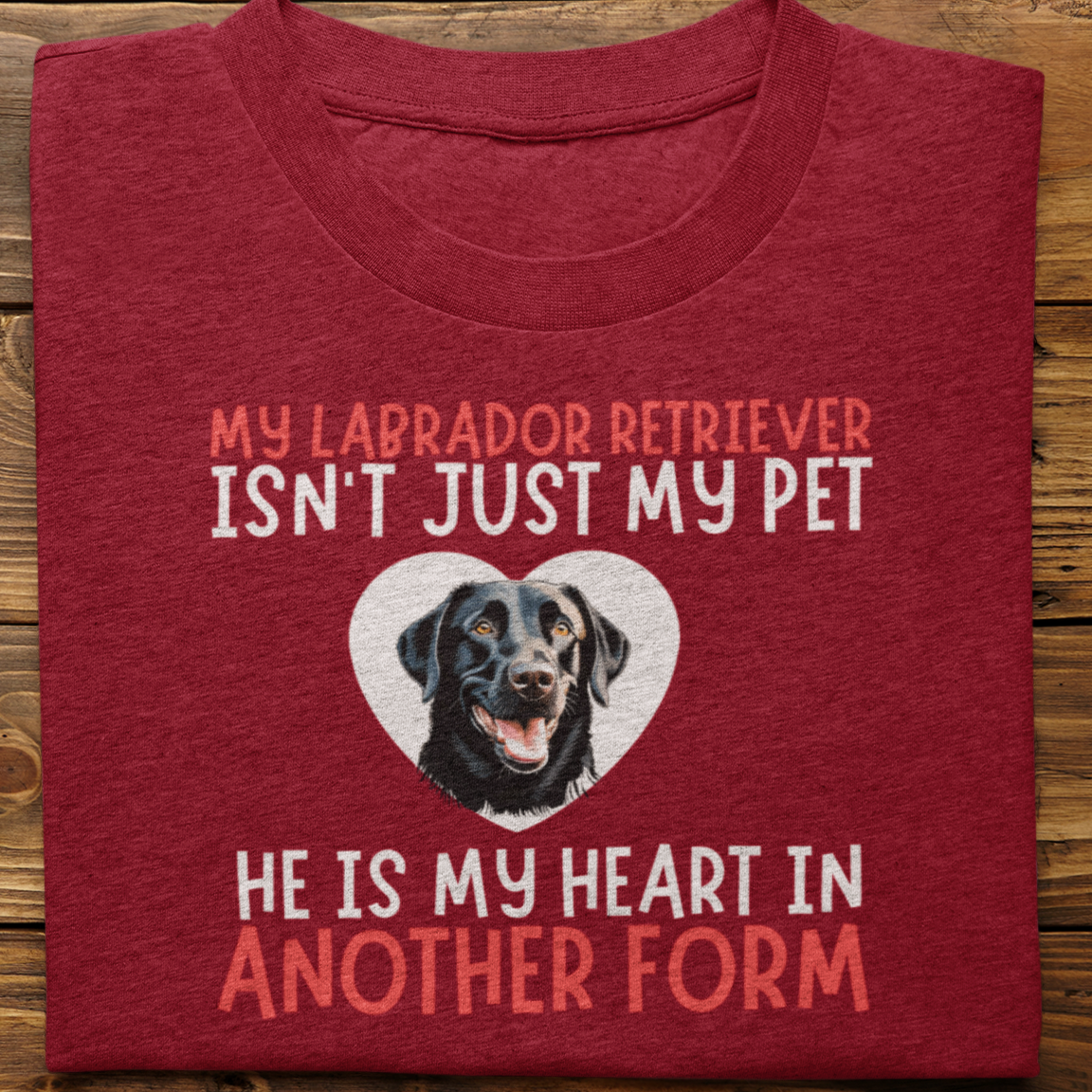 Labrador : My labrador Isn't Just Tshirt Unisex(Black-He)
