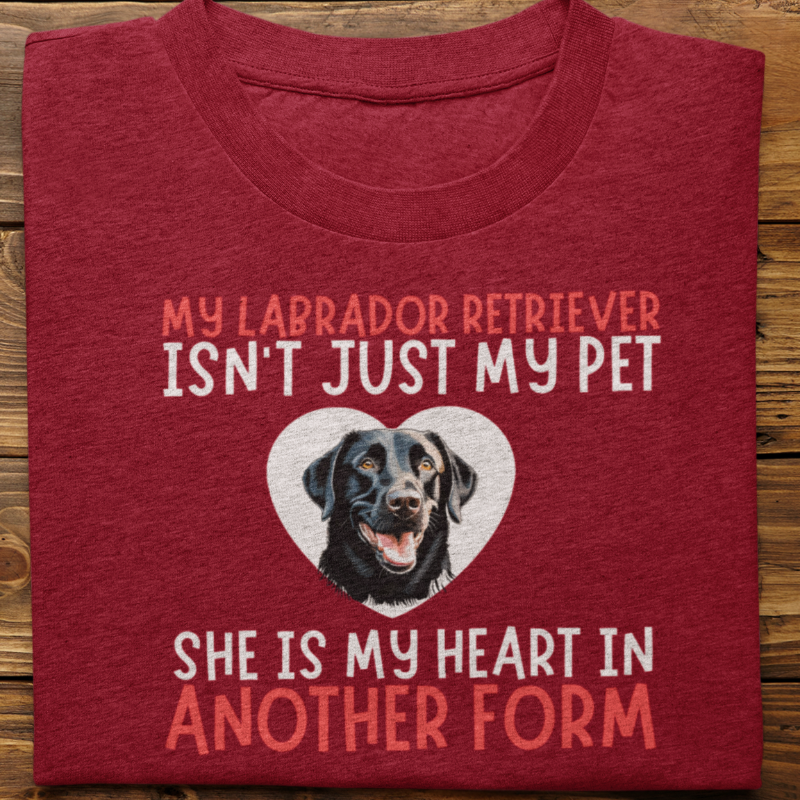 Labrador : My labrador Isn't Just Tshirt Unisex(Black-She)