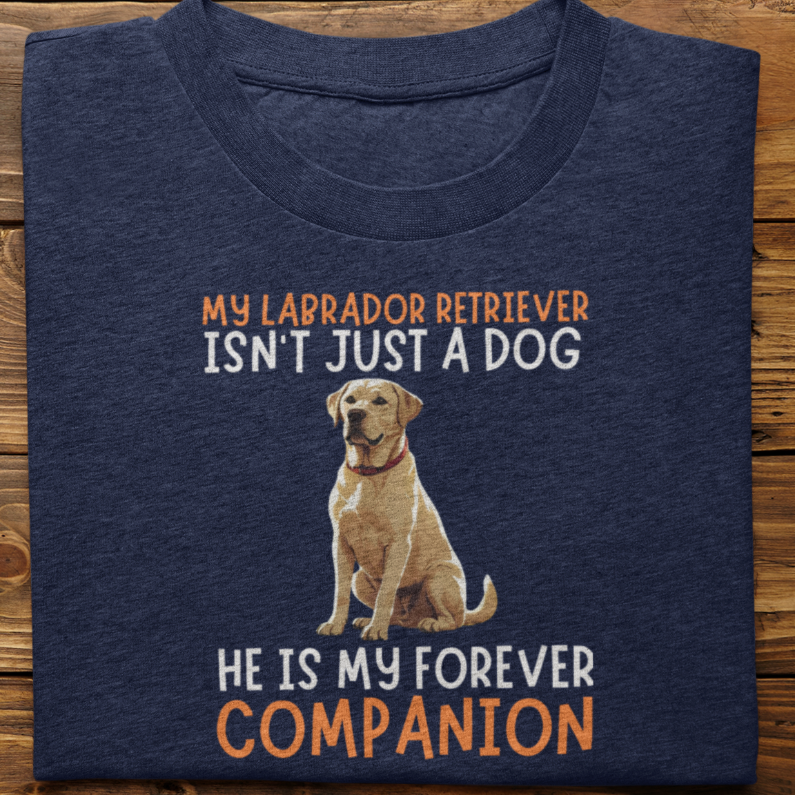 Labrador Retriever : My Labrador Isn't Just Tshirt Unisex(white)