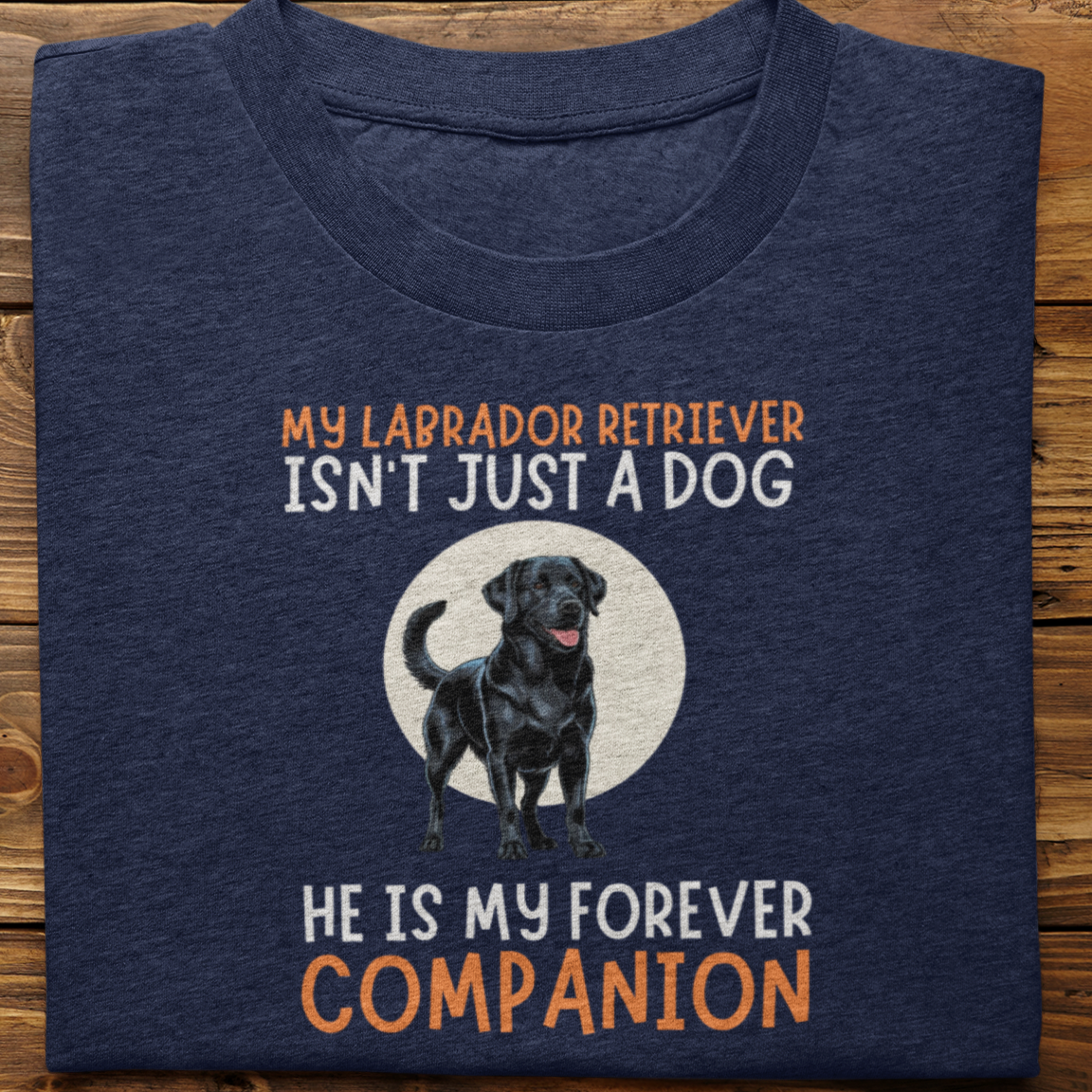 Labrador Retriever : My Labrador Isn't Just Tshirt Unisex(Black)