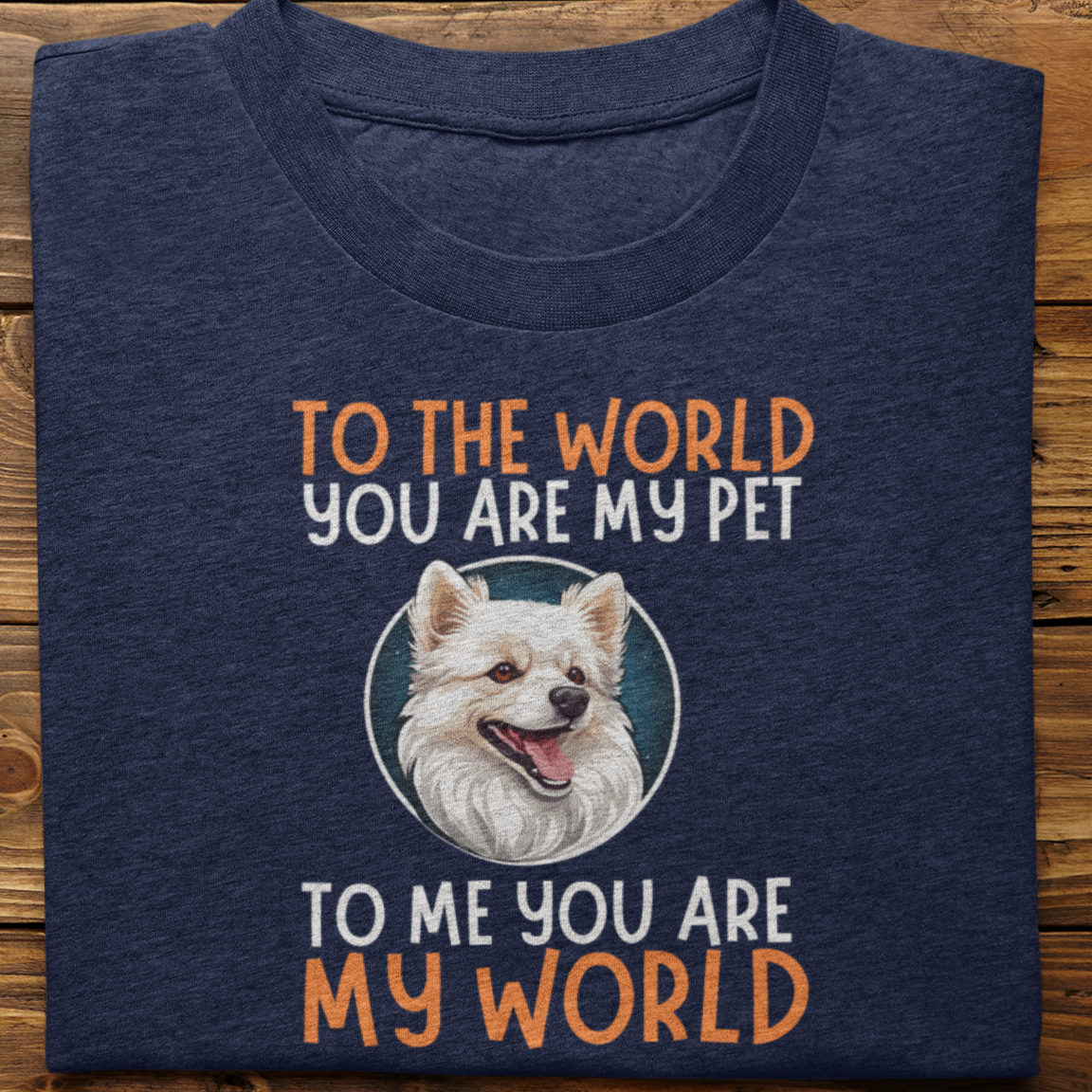 Pomeranian : To the World Tshirt Unisex