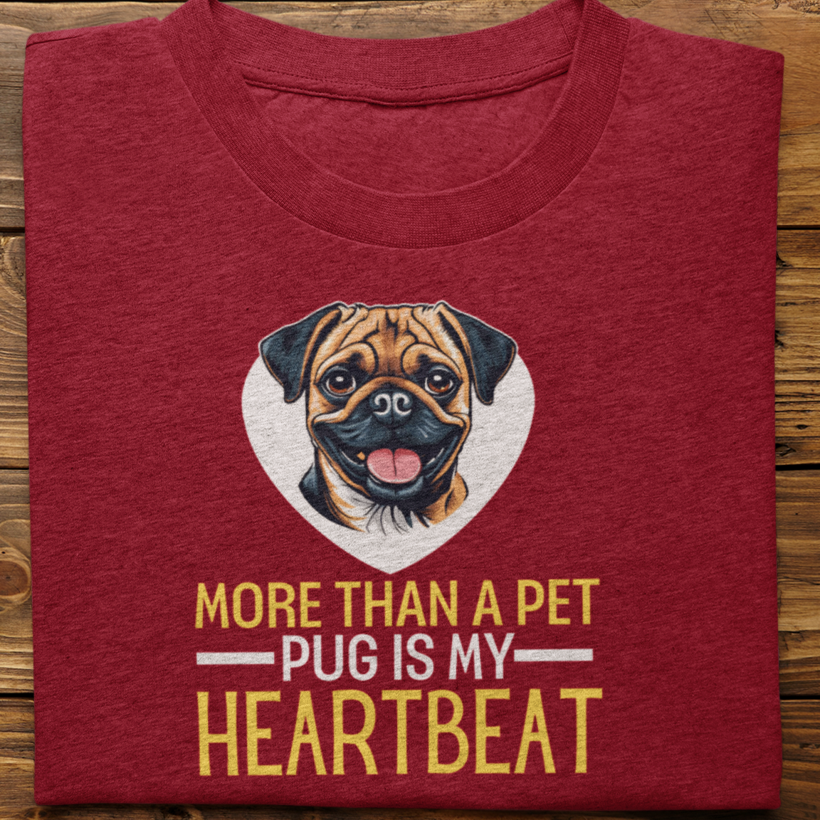 Pug : More Than A Pet Tshirt unisex