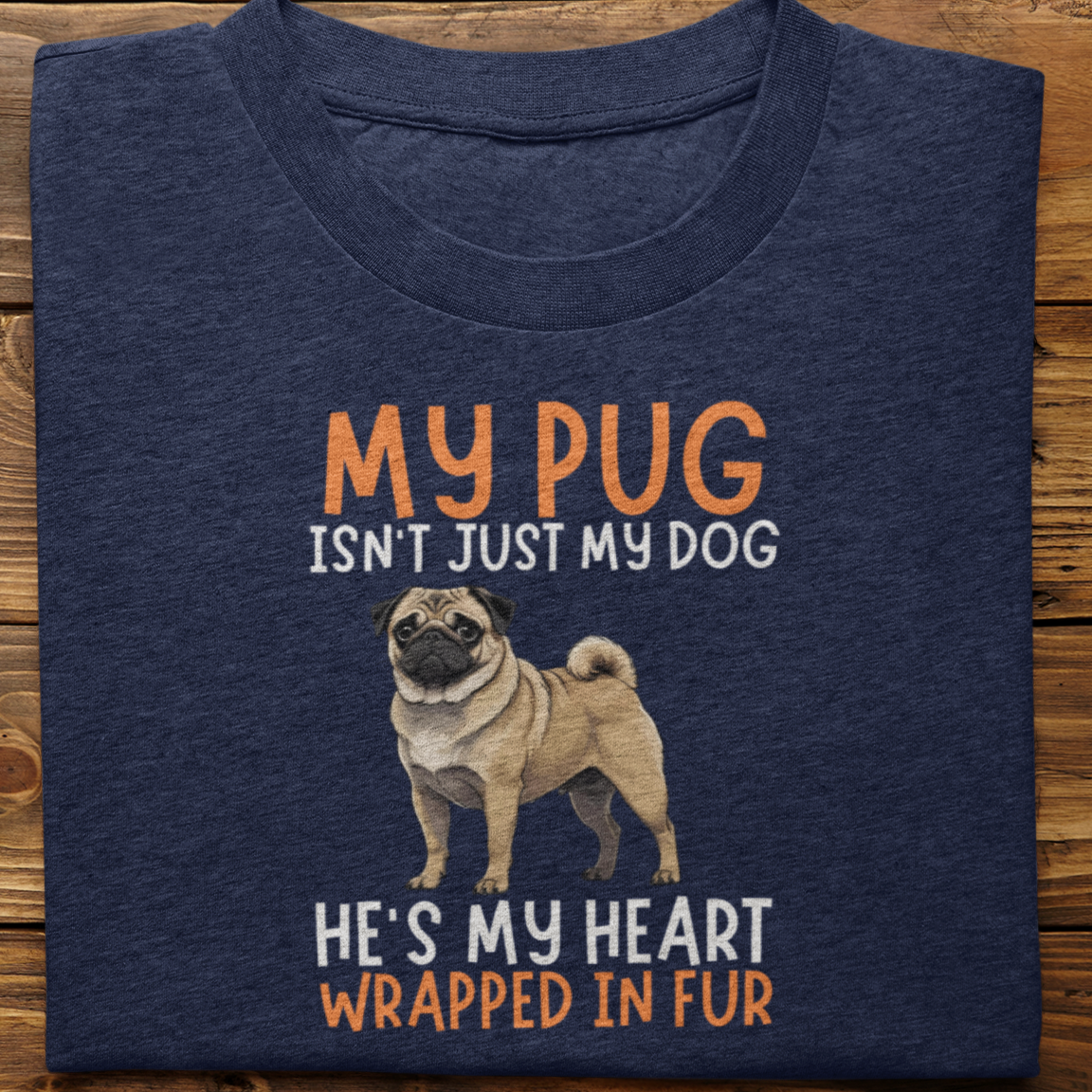 Pug : My Pug Isn't Just Tshirt Unisex(He)