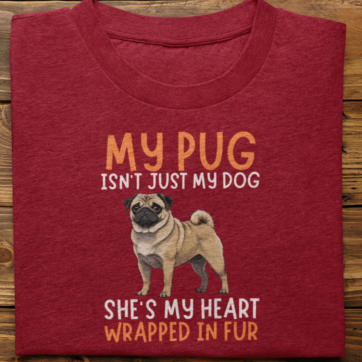 Pug : My Pug Isn't Just Tshirt Unisex(She)