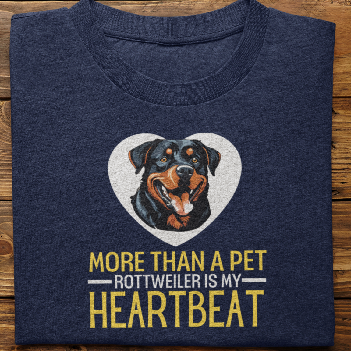 Rottweiler : More Than A Pet tshirt Unisex