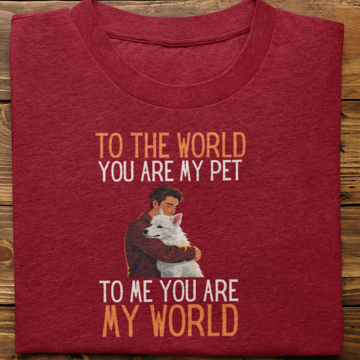 Spitz : To the World Hug Tshirt unisex(Male)