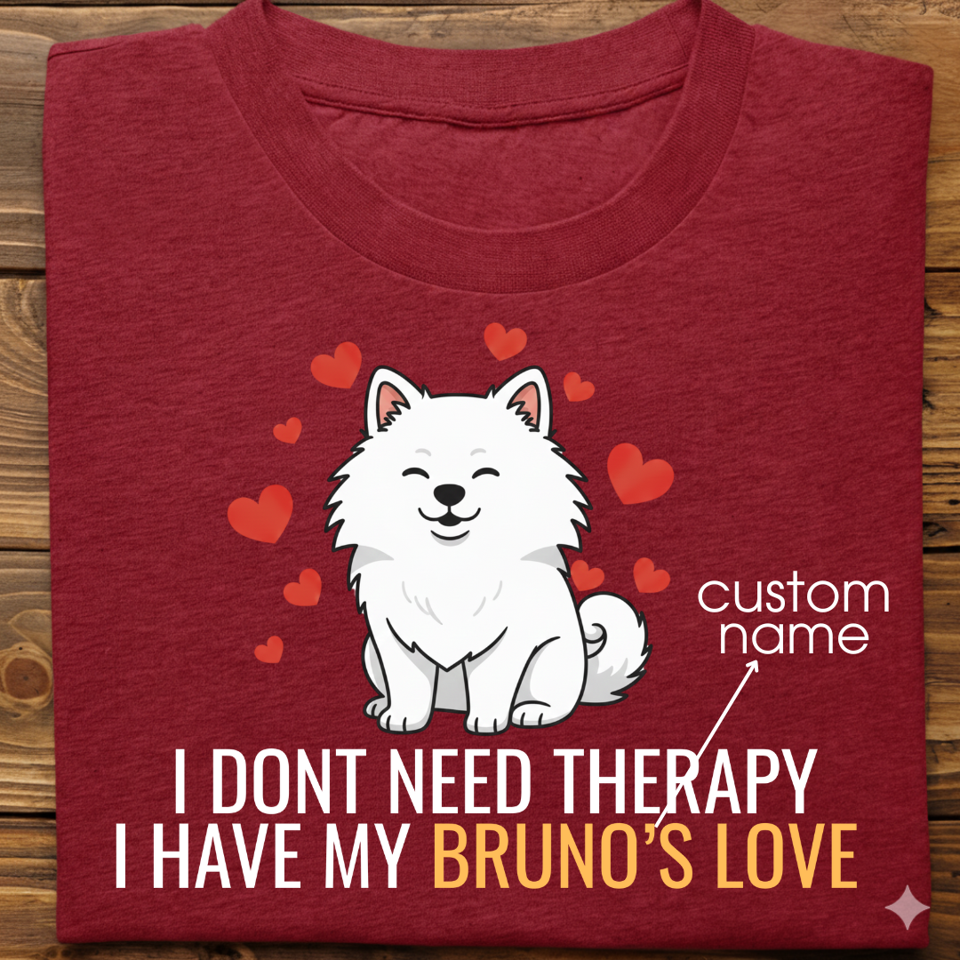 Spitz : Don't Need Therapy love Thsirt Unisex