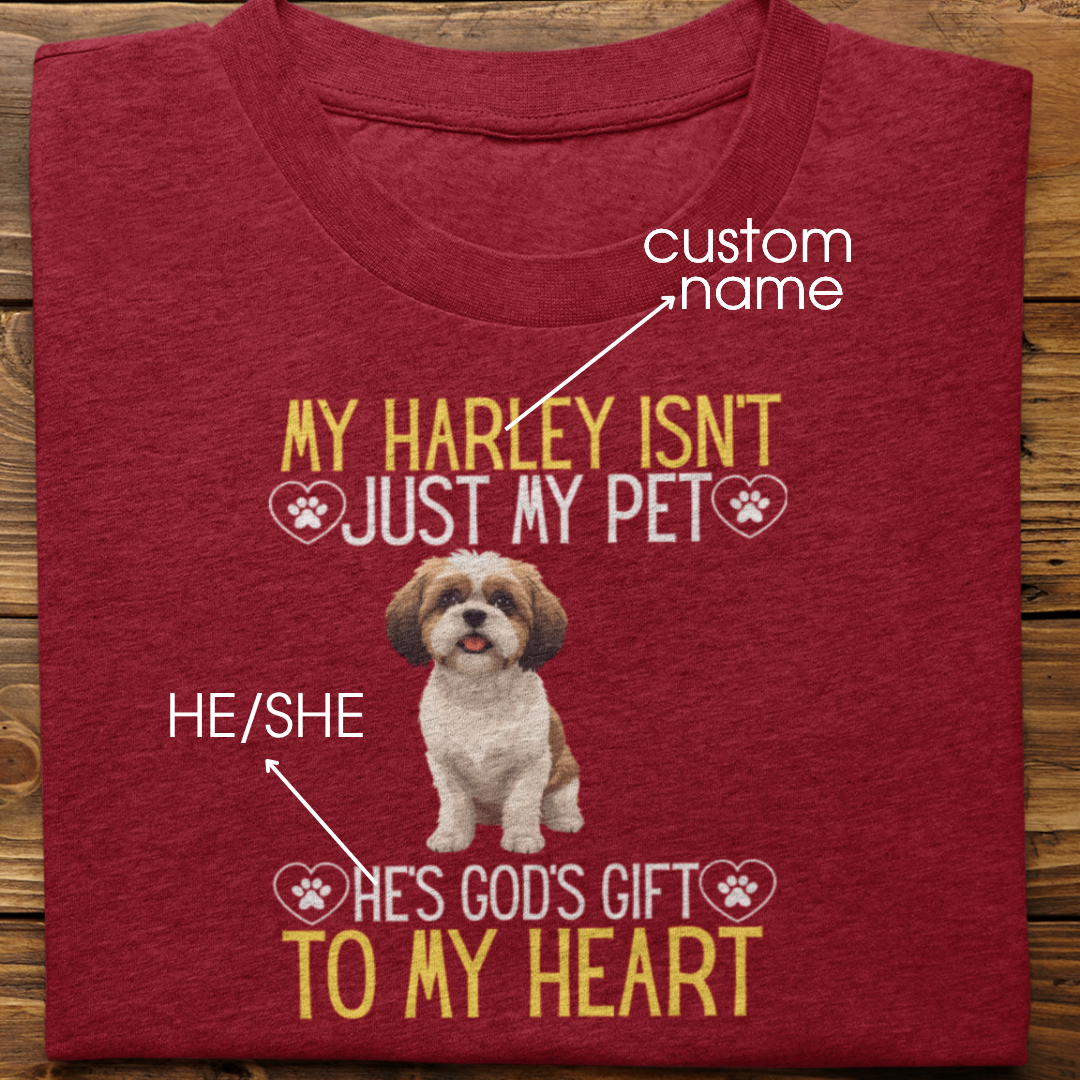 Shihtzu : God's Gift Tshirt Unisex