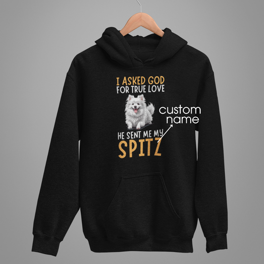 Spitz : God True Love Oversized  Hoodie Unisex