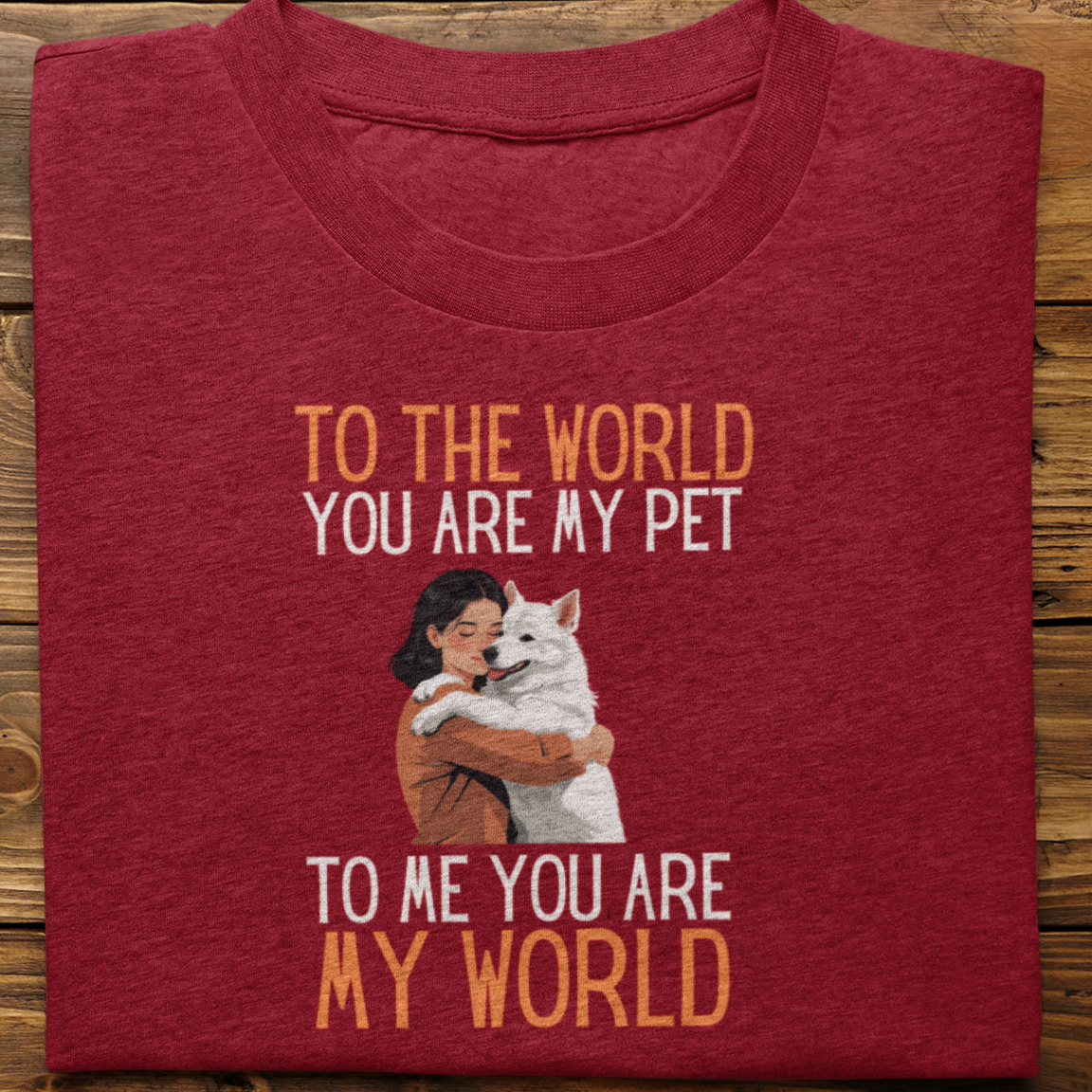 Spitz : To the World Hug Tshirt unisex(Female)