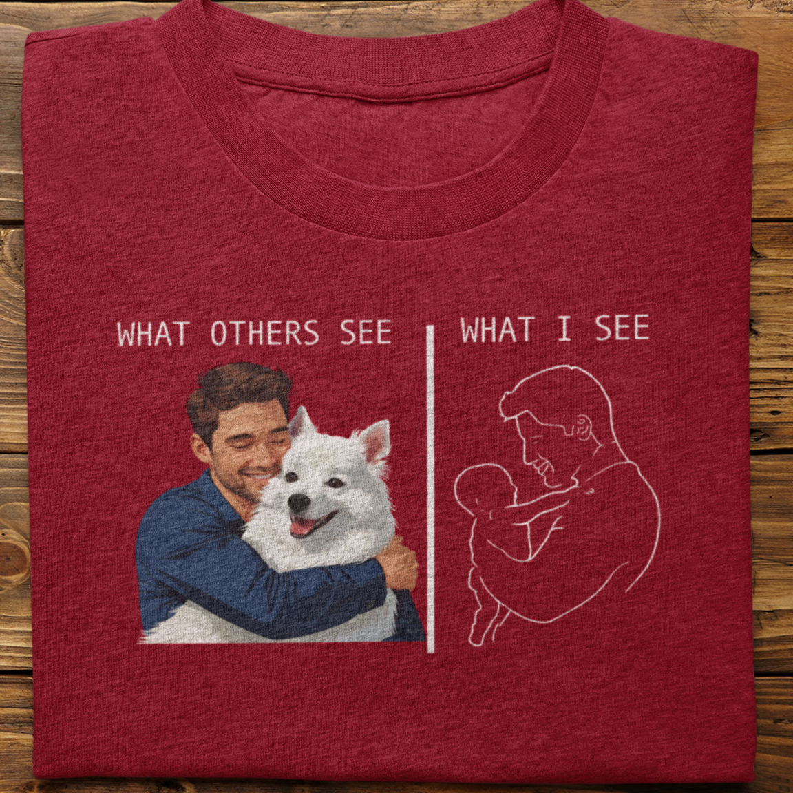 Spitz : What Others See Tshirt Unisex(Male)