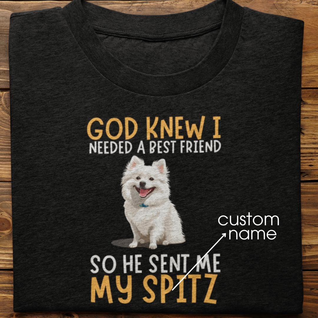 Spitz : God Knew I Needed Best Friend Tshirt Unisex