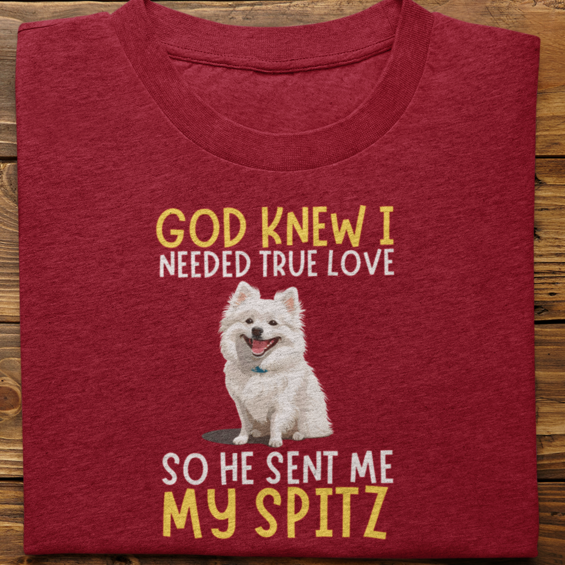 Spitz : God Knew I Needed True love Tshirt Unisex
