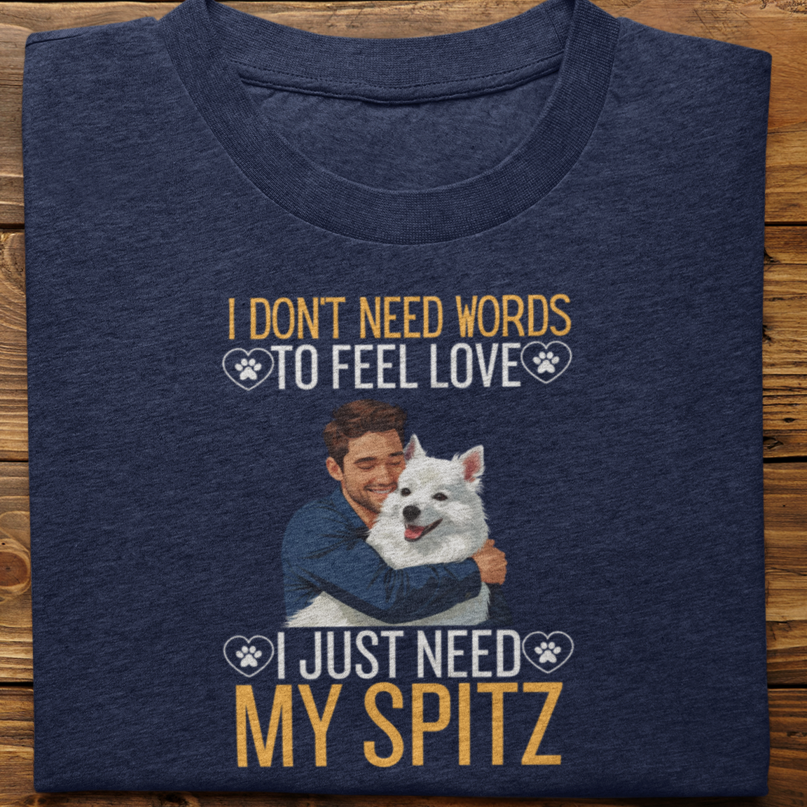 Spitz : I Don't Need Words Tshirt Unisex(He)