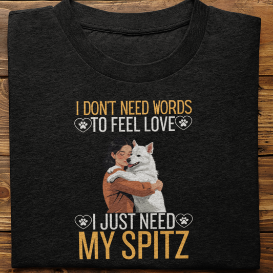 Spitz : Spitz : I Don't Need Words Tshirt Unisex(She)