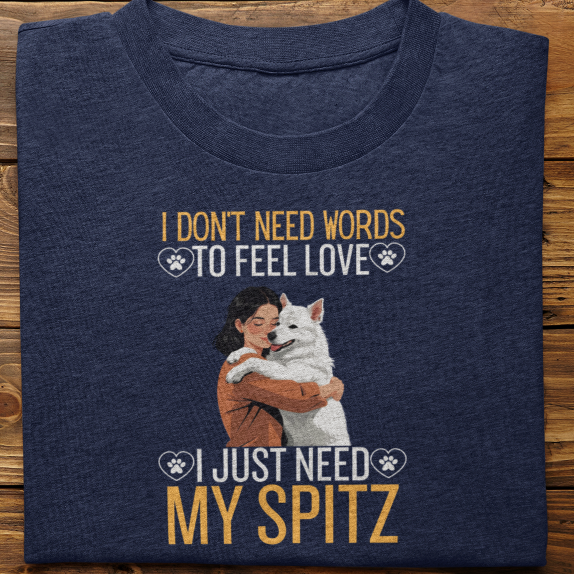 Spitz : Spitz : I Don't Need Words Tshirt Unisex(She)