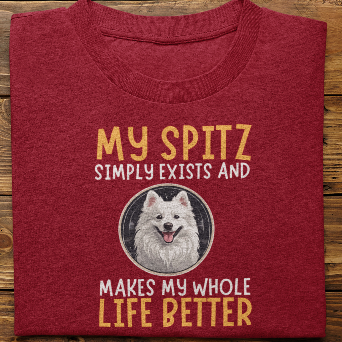 Spitz : My Spitz Simply Exists Tshirt Unisex