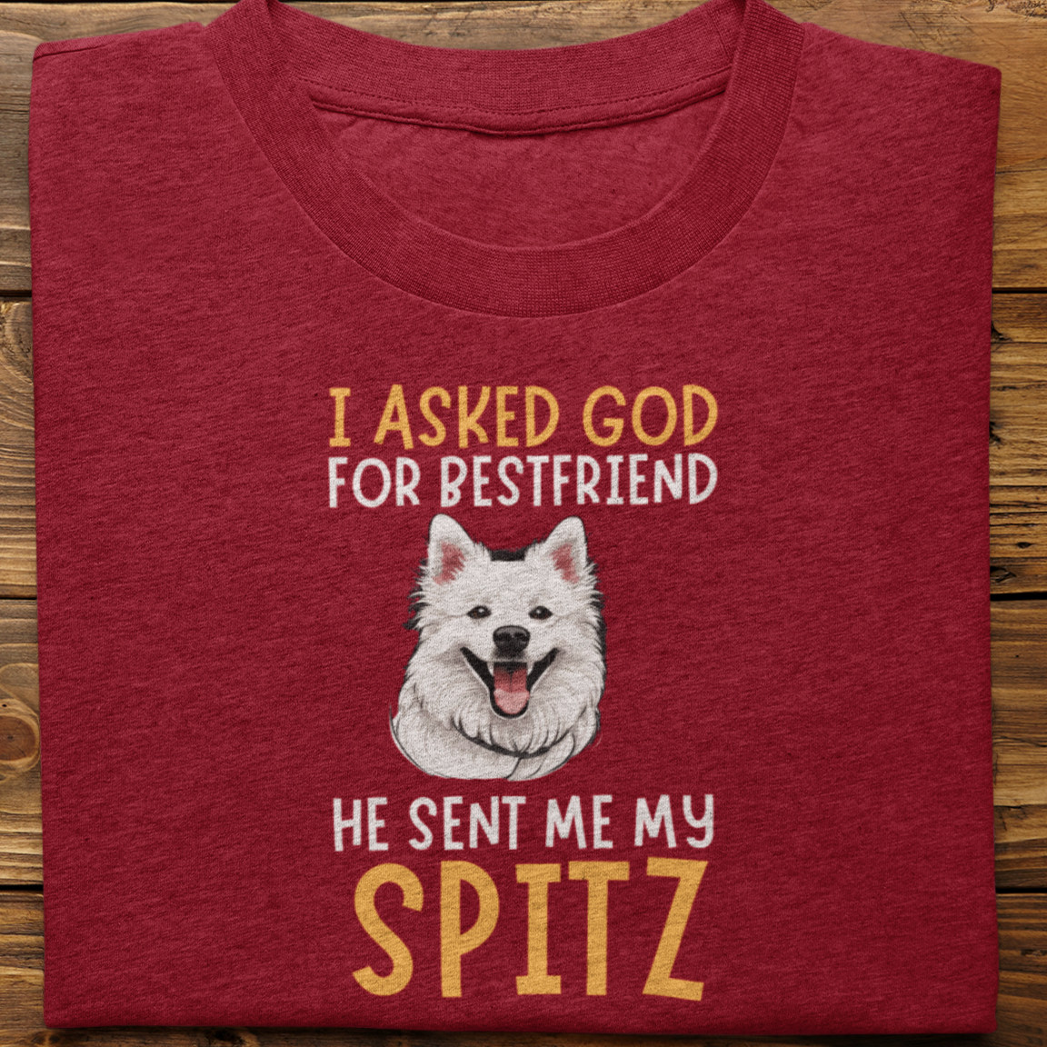 Spitz : I Asked God For Best Friend Tshirt Unisex