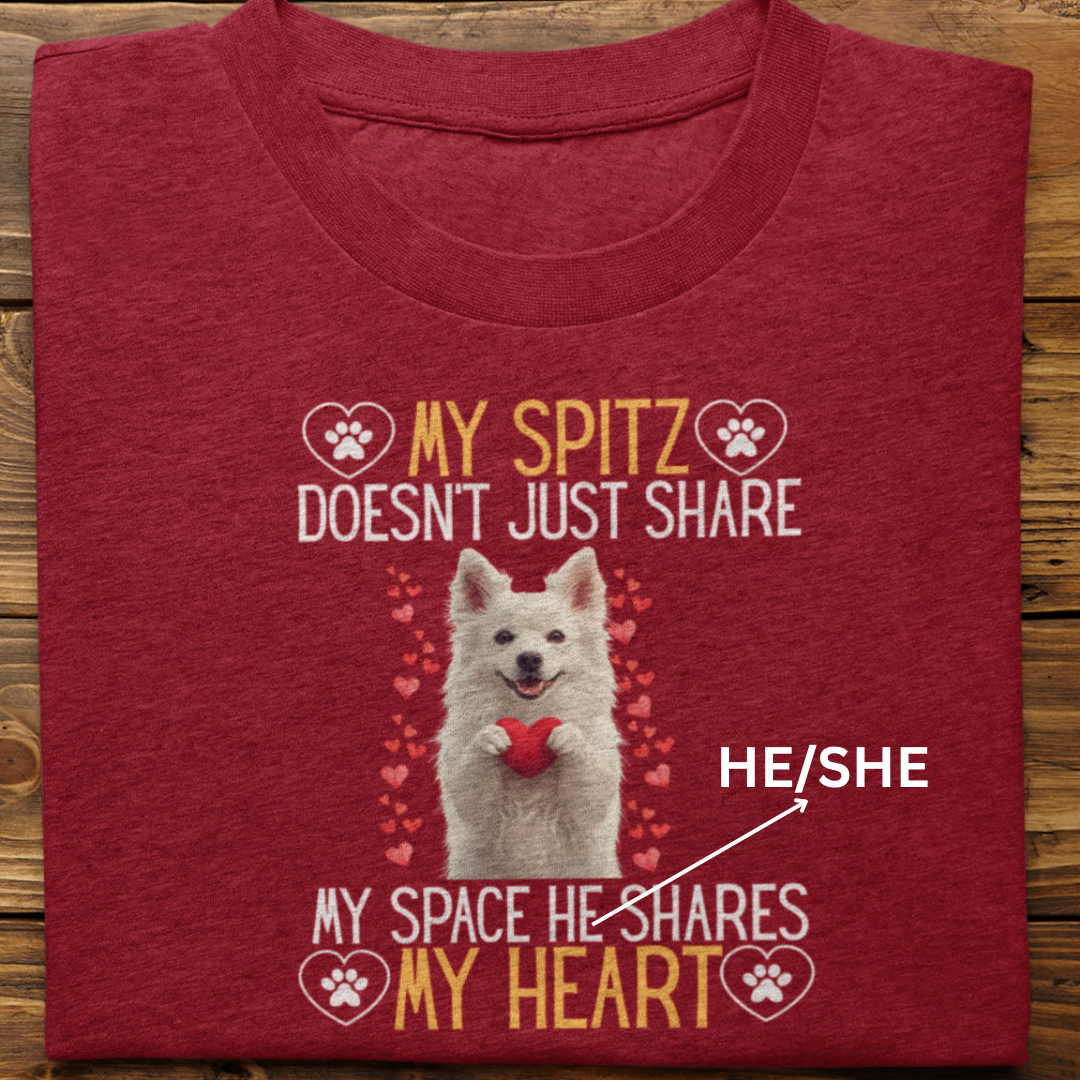 Spitz : Shares My Heart Tshirt Unisex