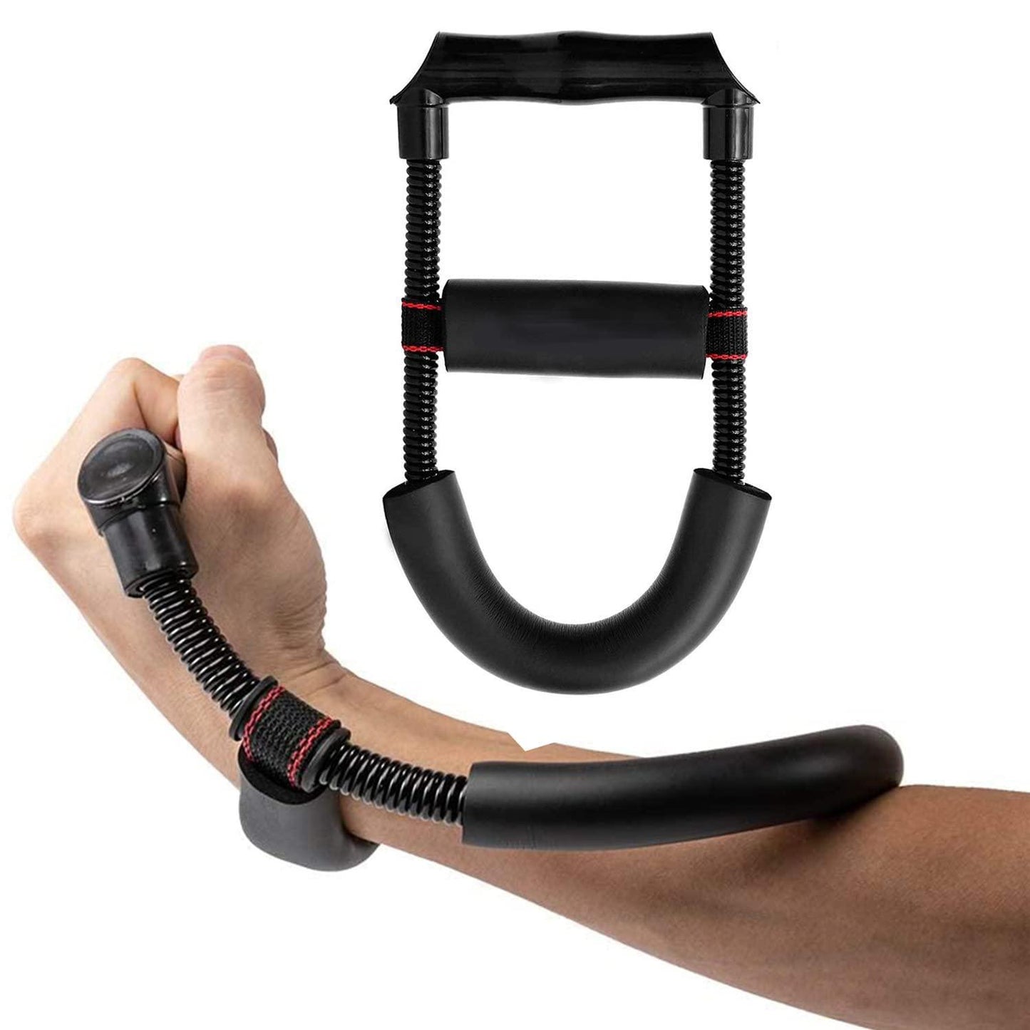 one piece -wrist-strengthener-forearm-exerciser-adjustable-tension-improving-strength-arm-grip-workout
