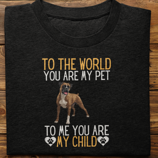 Boxer : To The World Child Tshirt Unisex