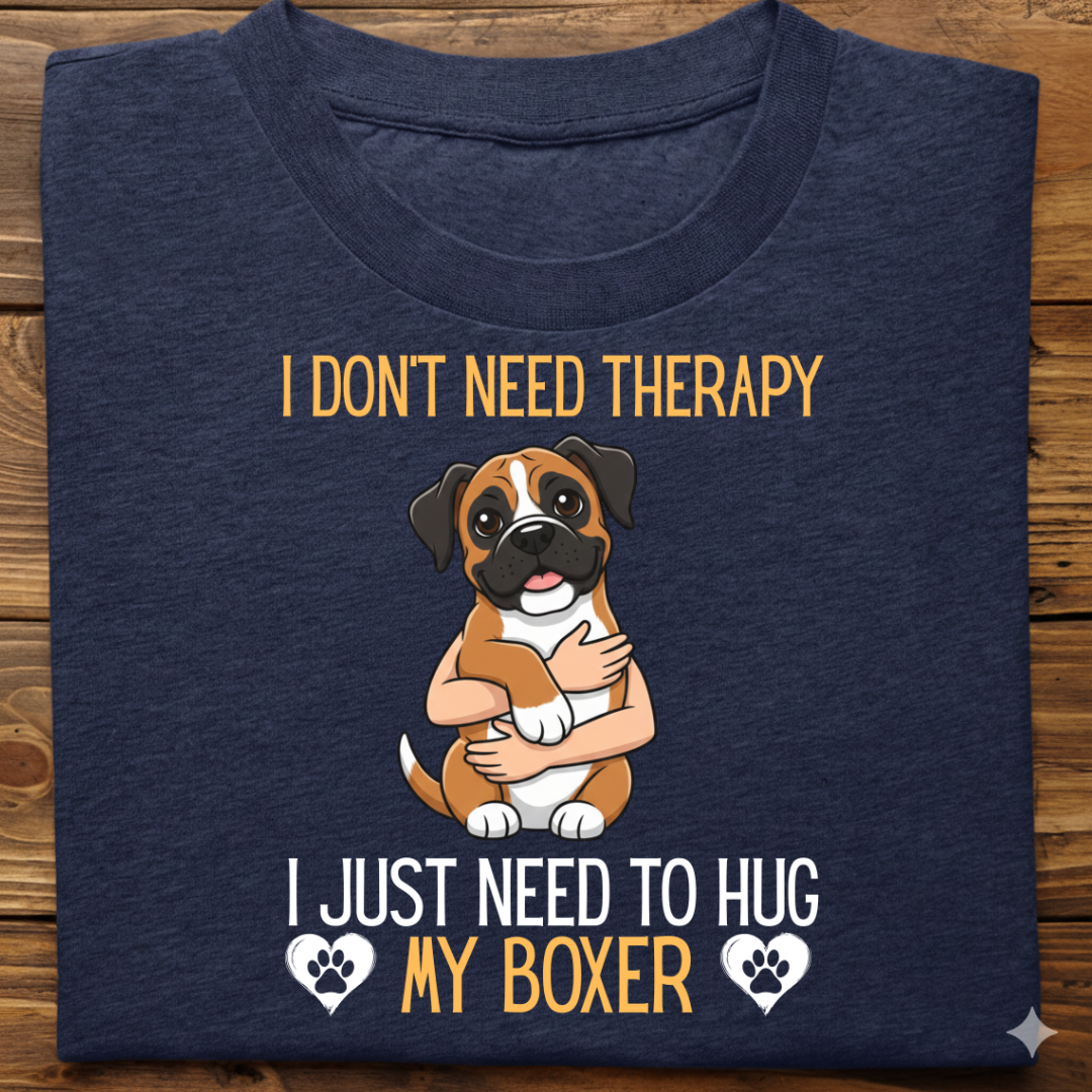Boxer : Therapy Hug Tshirt Unisex
