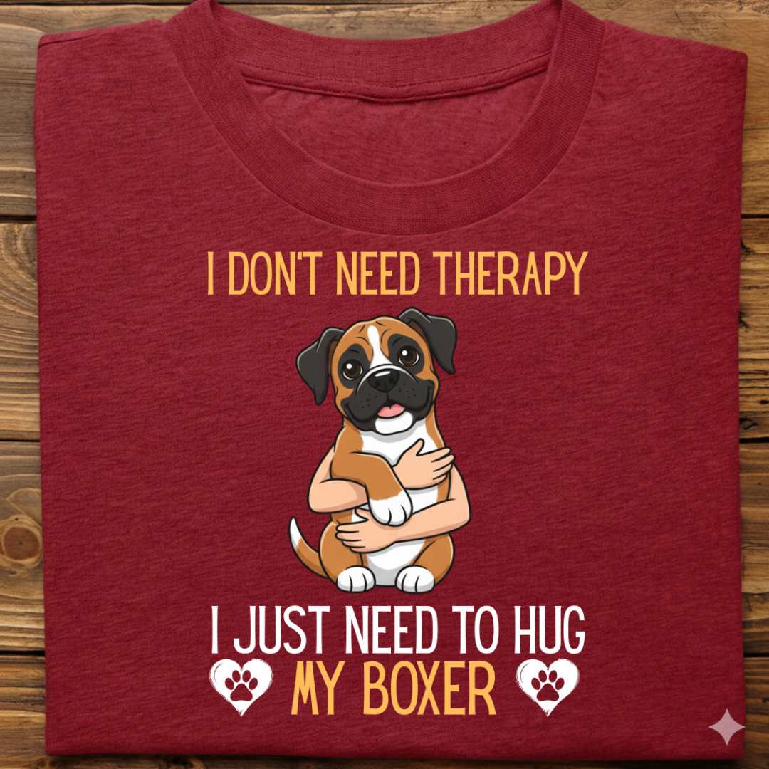 Boxer : Therapy Hug Tshirt Unisex