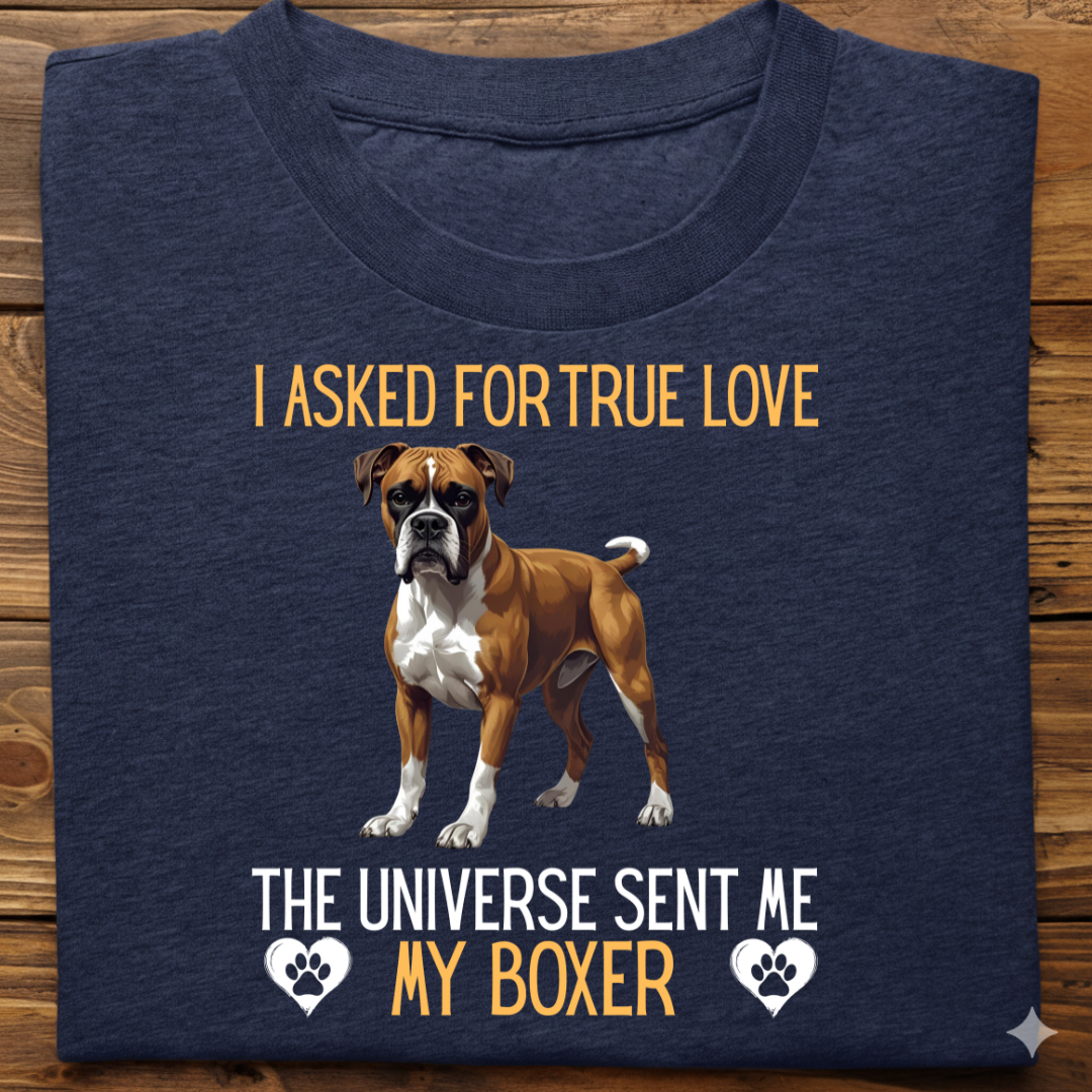 Boxer : Universe True Love Tshirt Unisex