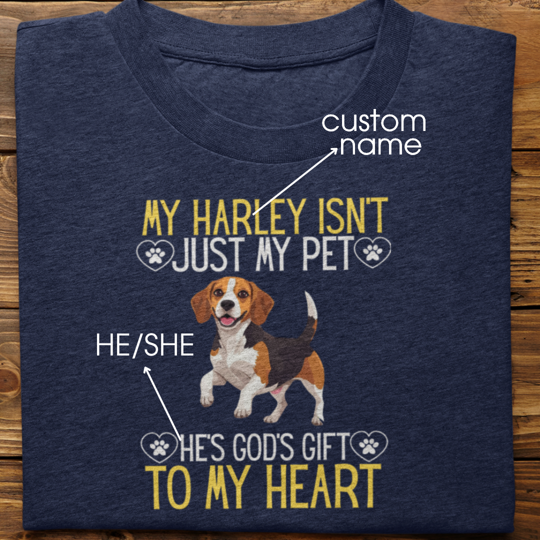 Beagle : God's Gift Tshirt Unisex